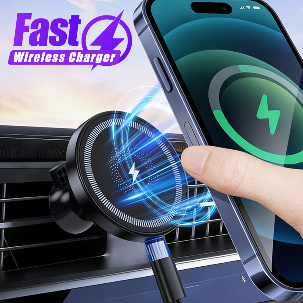 Magnetic Wireless Car Charger  - Wireless Car Charger Mount Fast Charging 评论和价格