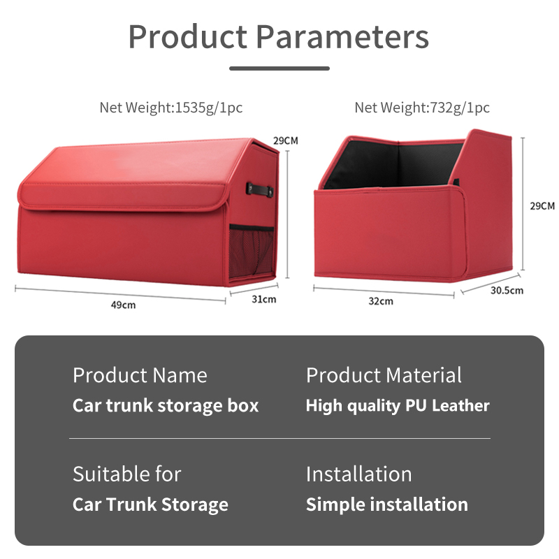 For Porsche Cayenne Macan Pana - Car Trunk Organizer Foldable Storage Box 评论和价格