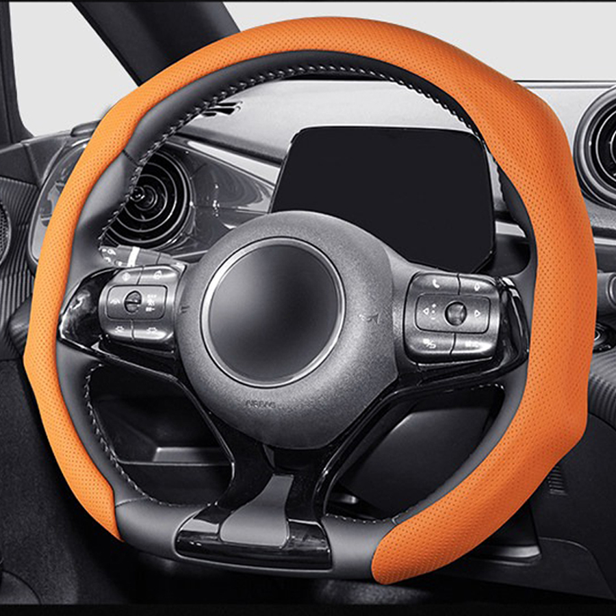 NAPPA Leather Universal Car St - Car Steering Wheel Cover Anti Slip Breathable 评论和价格