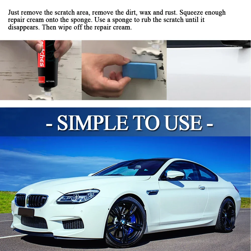 Car Scratch Polishing Paste Pa - Car Scratch Repair Polishing Wax Paste 评论和价格
