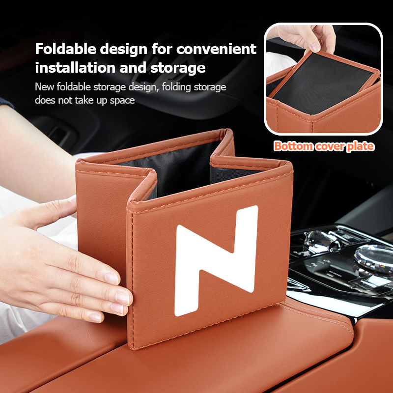 Car Trash Can Foldable Garbage - Waterproof Car Trash Can With Lid 评论和价格