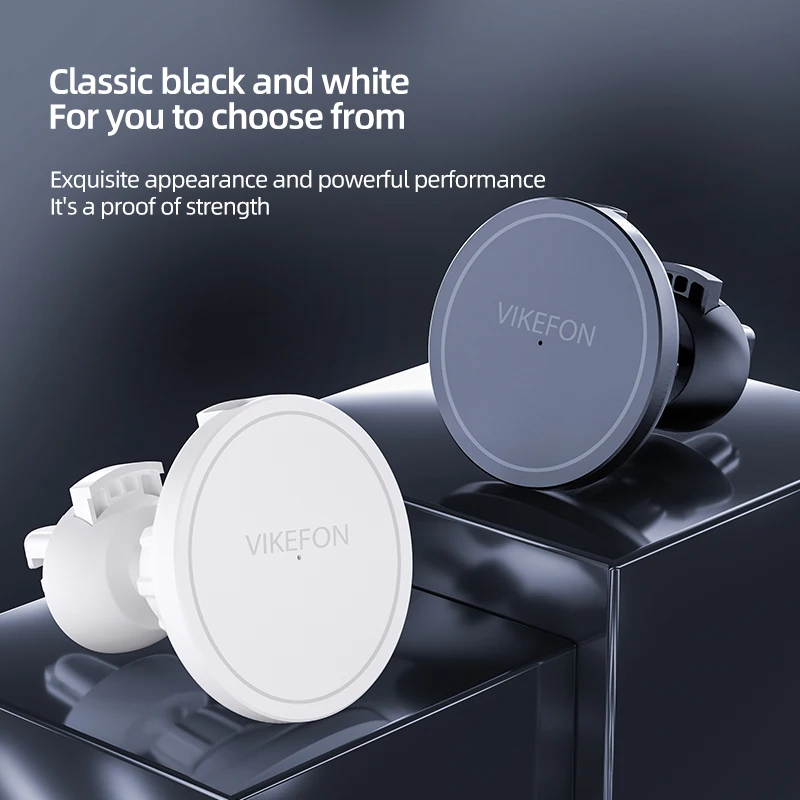 VIKEFON Magnetic Car Wireless  - Wireless Car Charger Mount Fast Charging 评论和价格