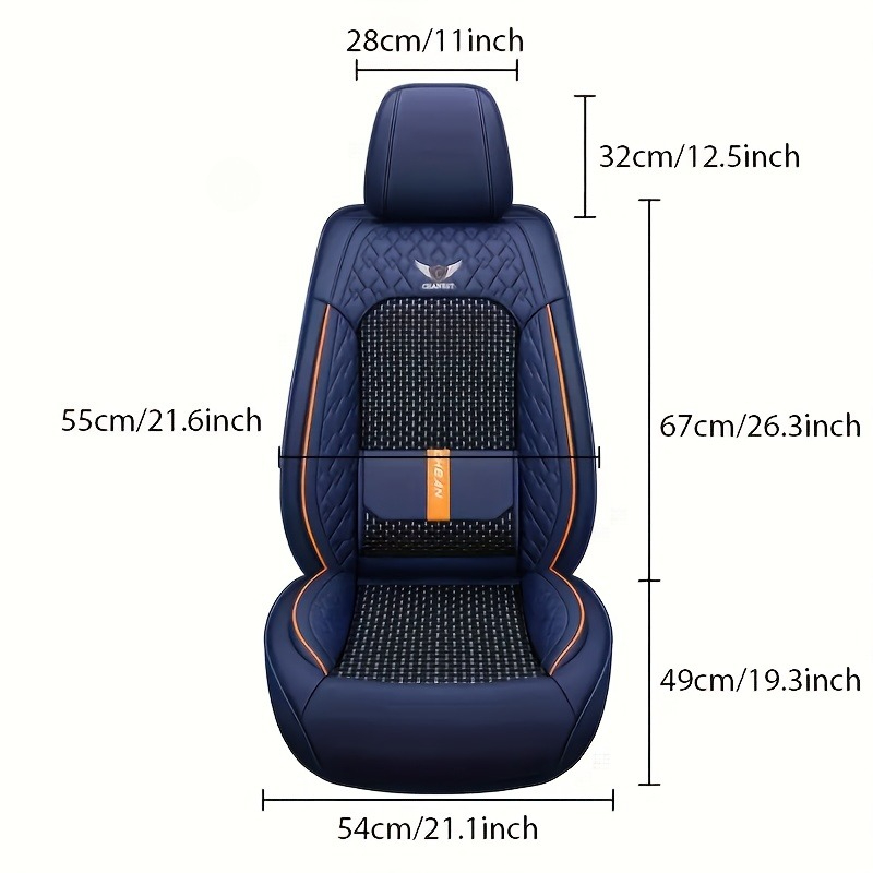 For jetour t2 dacia jogger ex3 - Leather Car Seat Covers Full Set Universal 评论和价格