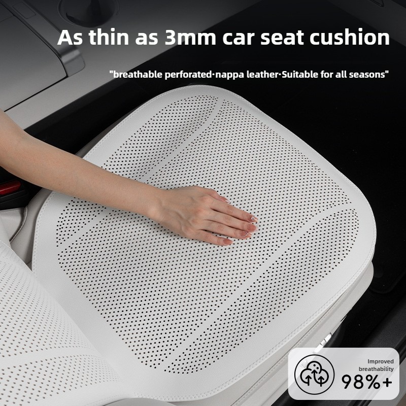 Breathable Nappa Leather Car S - Leather Car Seat Covers Full Set Universal 评论和价格