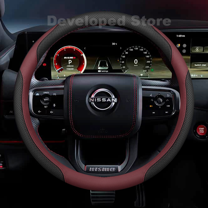 Car Steering Wheel Cover For n - Car Steering Wheel Cover Anti Slip Breathable 评论和价格