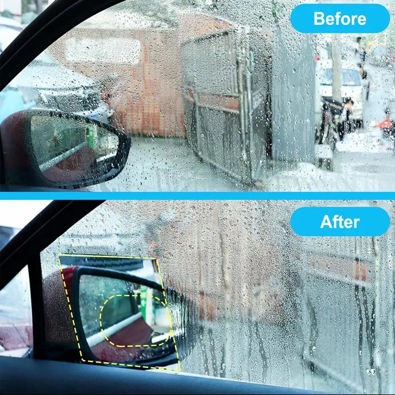 4pcs Car Rearview Mirror Prote - Anti Glare Car Rearview Mirror Film 评论和价格