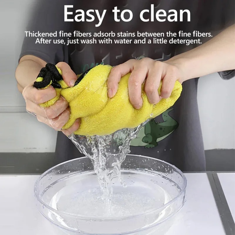1-20pcs Thicken Microfiber Clo - Microfiber Car Drying Towel Super Absorbent 评论和价格