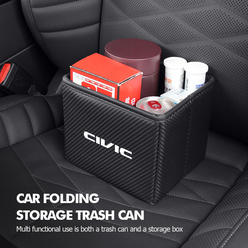 Car Trash Can Foldable Garbage - Waterproof Car Trash Can With Lid 评论和价格