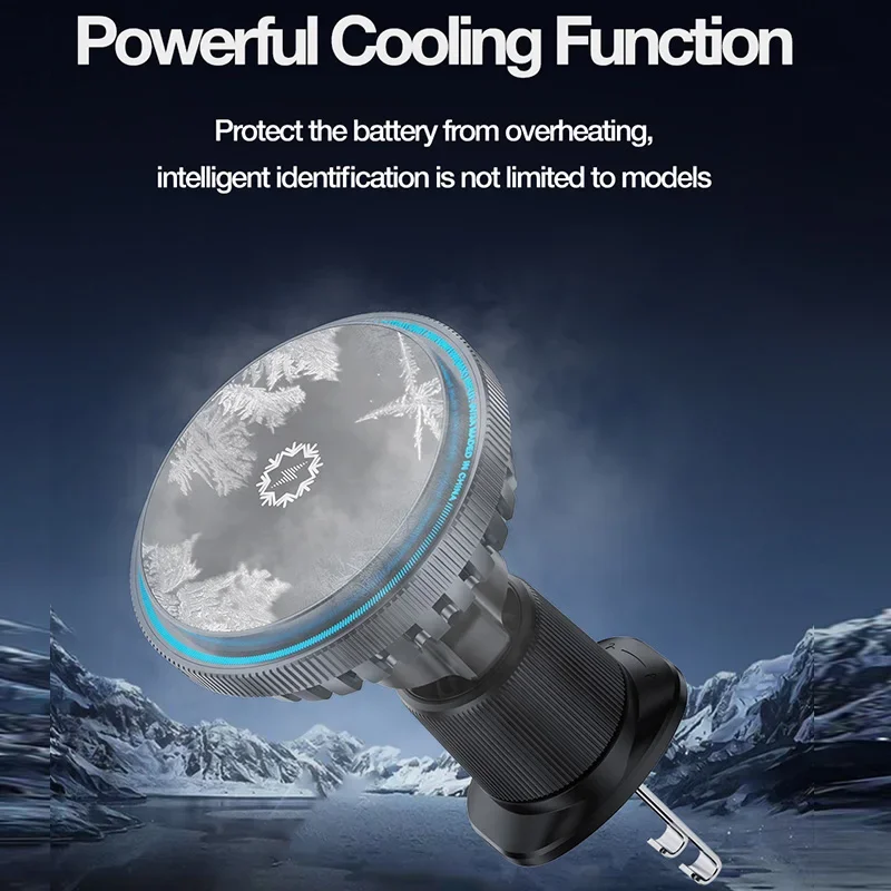 Ice Cooling Magnetic Car Wirel - Wireless Car Charger Mount Fast Charging 评论和价格