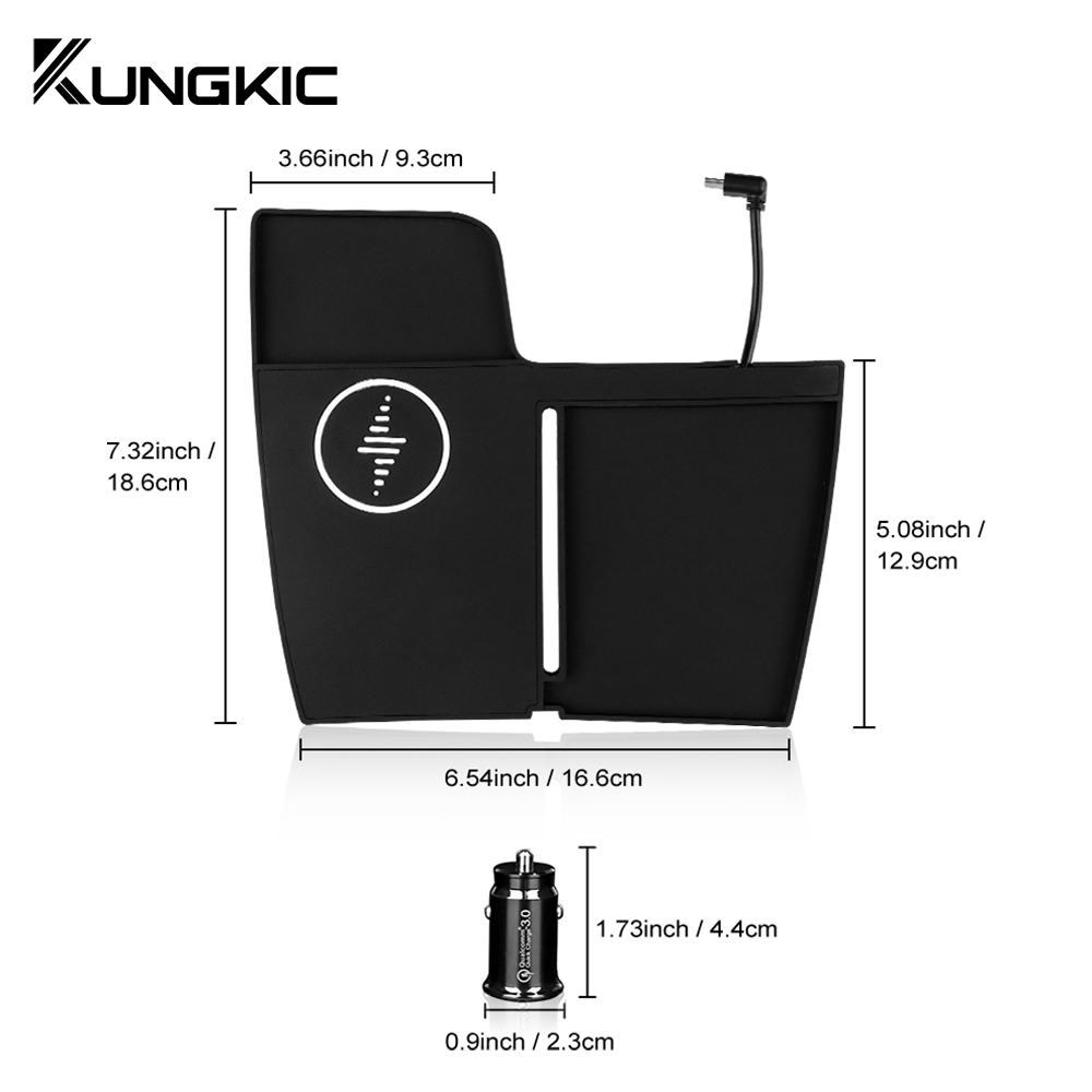 Car Wireless Fast Charging Hol - Wireless Car Charger Mount Fast Charging 评论和价格