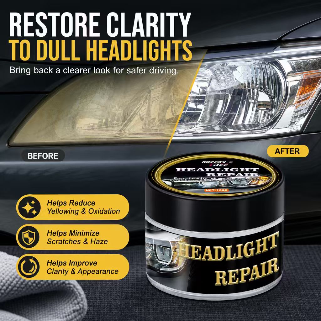 Car Headlight Repair Wax Polis - Car Scratch Repair Polishing Wax Paste 评论和价格